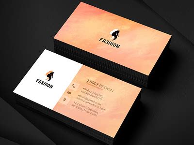 Fashion Designer Business Card designs, themes, templates and downloadable graphic elements on ...