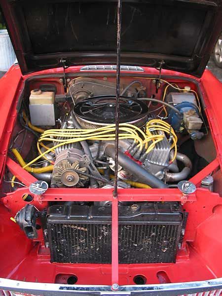 overview of an MGB engine swap | Engine swap, Mg mgb, Mg cars