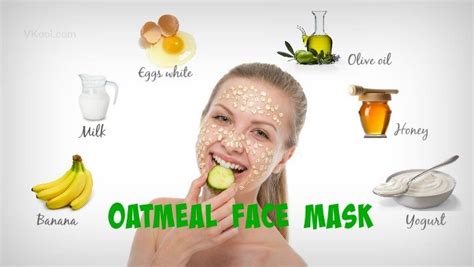 Natural oatmeal face mask: 27 homemade recipes