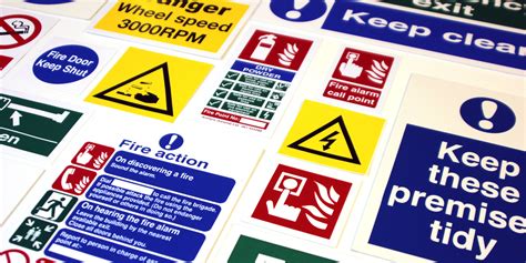 Health and Safety Signs in Colchester, Essex & Suffolk