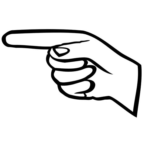 Pointer Finger Clip Art - Cliparts.co