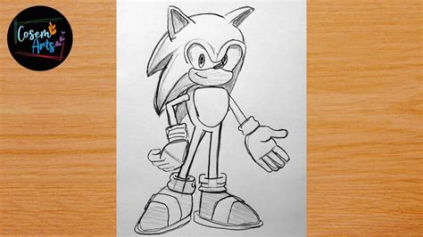 Cartoon Drawings, Easy Drawings, Pencil Drawings, How To Draw Sonic ...