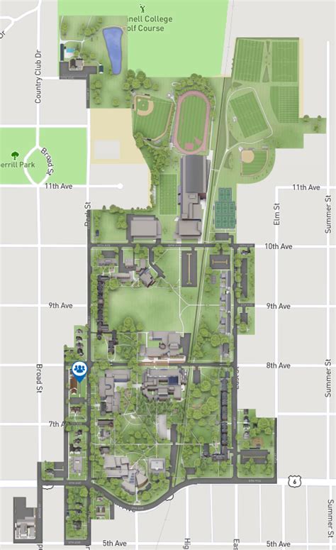 Maps and Directions | Grinnell College