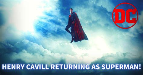 Henry Cavill Announces His Return as Superman!