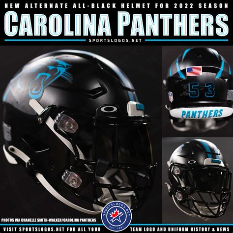 Carolina Panthers Unveil Glorious New Black Alternate Helmet ...