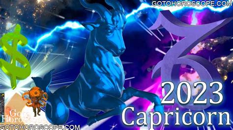 Capricorn Money Horoscope 2023, Zodiac sign Capricorn Horoscope 2023 ...