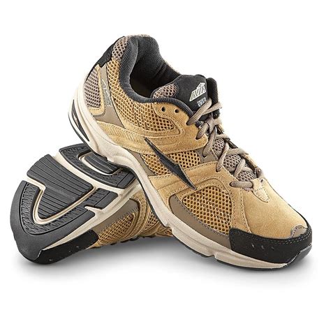 Men's AVIA® 378 Walking Shoes, Tan / Black - 220205, Running Shoes & Sneakers at Sportsman's Guide