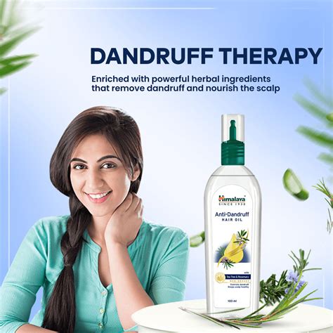 Buy Himalaya Anti-Dandruff Hair Oil With Tea Tree Oil, Neem & Rosemary ...