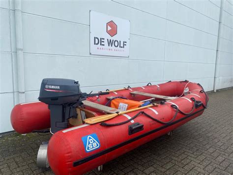 420 IRB inflatable rescue boat - De Wolf Maritime Safety