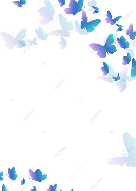 Flying Colorful Butterflies Background Wallpaper Image For Free Download - Pngtree