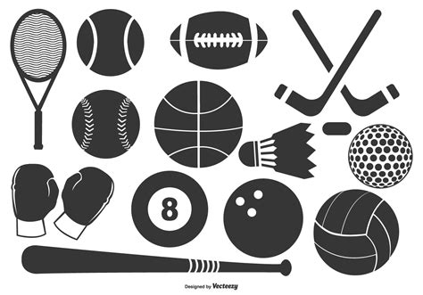 Sports Icon Collection - Download Free Vector Art, Stock Graphics & Images