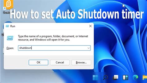 How To Auto Shutdown Windows 11 Shutdown Timer Windows 11 Youtube ...