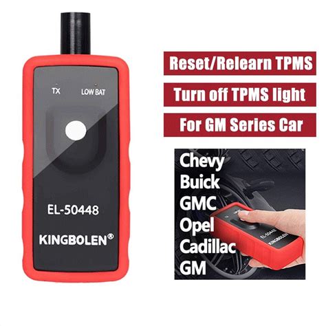 GMC Vehicles Tire Pressure Sensor Reset Tool - TPMS | Property Room