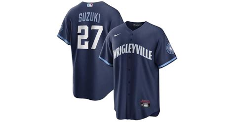 Nike Seiya Suzuki Navy Chicago Cubs City Connect Replica Player Jersey ...