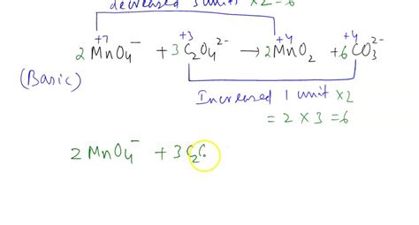 SOLVED: Permanganate and oxalate react in aqueous solution to form Mn2+ and carbon dioxide ...