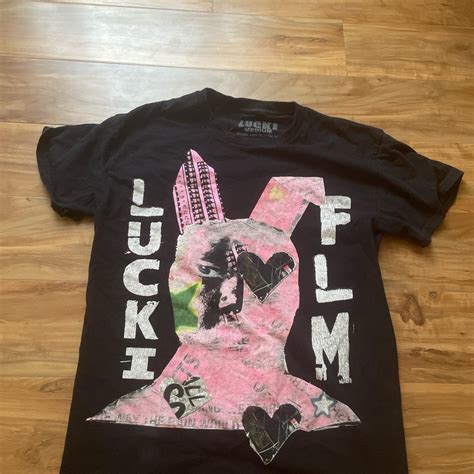 Lucki tour merch FLM Tour w/ eem triplin Size:... - Depop