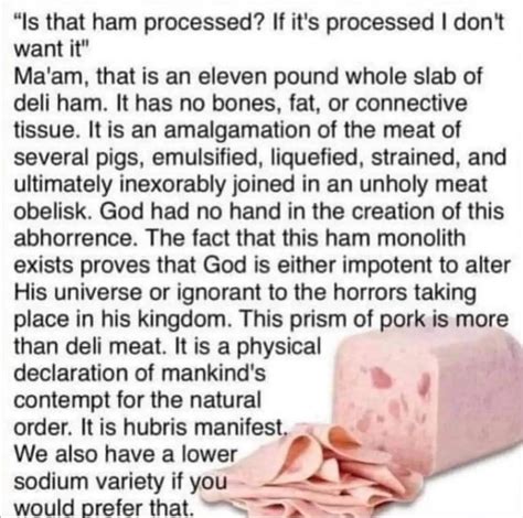 Ham - Meme by YourOtherLeft :) Memedroid