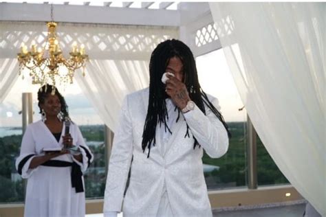 'That's a Real Man': Waka Flocka Praised by Fans After Posting Tearful Wedding Picture