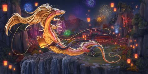 Dragon fireworks by 0risana on DeviantArt