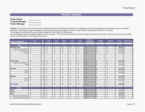 Proposal Worksheet Template — db-excel.com