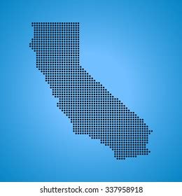 Map California Stock Vector (Royalty Free) 384678601 | Shutterstock