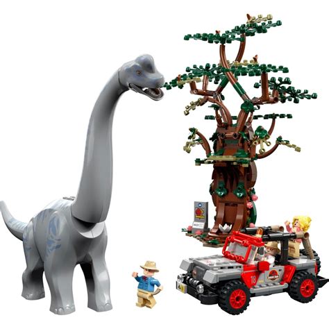 LEGO Jurassic Park 76960 Brachiosaurus Discovery Dino Jurassic World Set | Smyths Toys Ireland