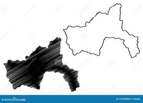 Parwan Province map vector stock vector. Illustration of isolated ...