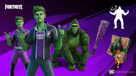 Teen Titan's Beast Boy comes to Fortnite video game with a new ...