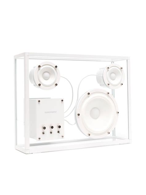 Transparent Transparent Box Design Speaker - Farfetch