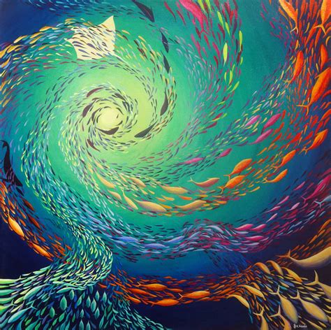 Fish nautilus abstract – Canvas Print | Deep Impressions Underwater Art