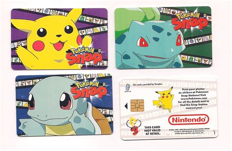 1999 E3 Pokemon Snap Print Station Cards - Rare? : r/n64