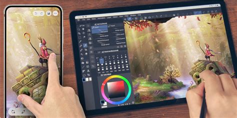 Available for smartphones & tablets - Clip Studio Paint