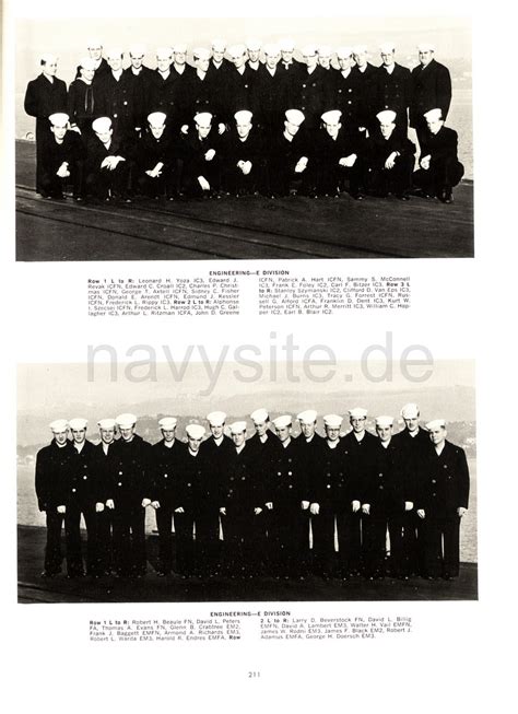 USS Saratoga (CVA 60) Mediterranean Cruise Book 1960-61 - SARATOGA's Crew