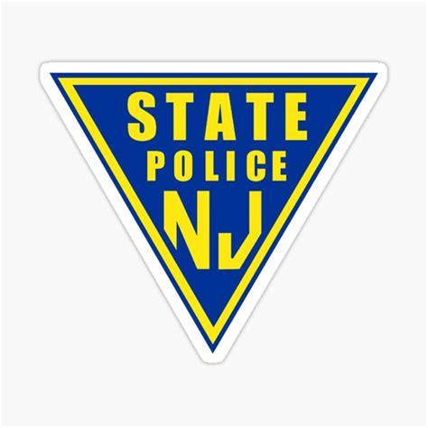 "NEW JERSEY STATE POLICE INSIGNIA" Sticker for Sale by enigmaticone ...