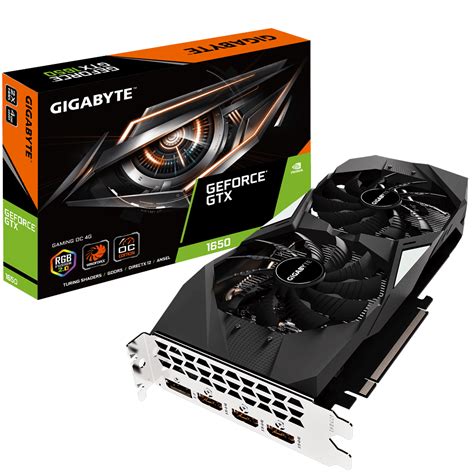 GeForce® GTX 1650 GAMING OC 4G (rev. 2.0) Características | Placas de ...