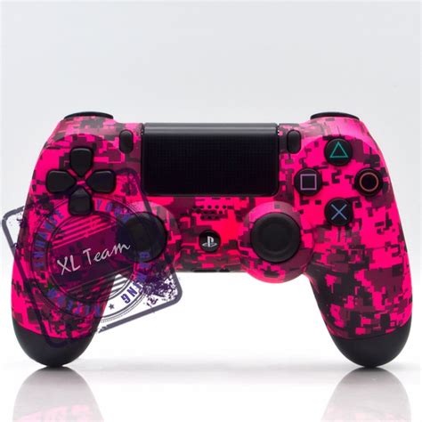 PS4 Controller Playstation 4 DualShock 4 Custom Pink Camo Controller - campestre.al.gov.br