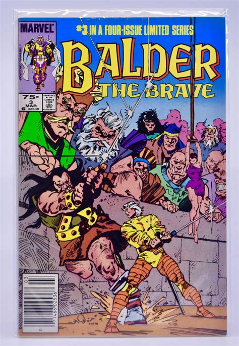 1986 - Marvel Comics - Balder the Brave - Issue #3 - Comic B