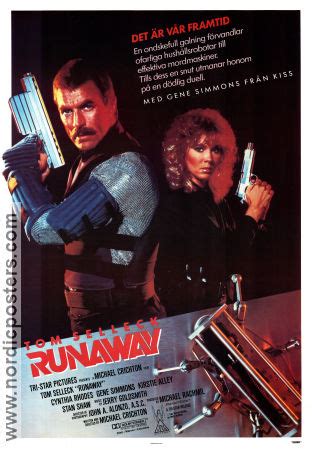 RUNAWAY Movie poster 1984 original NordicPosters