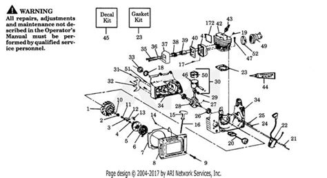 Poulan 2150 Fuel Line Diagram