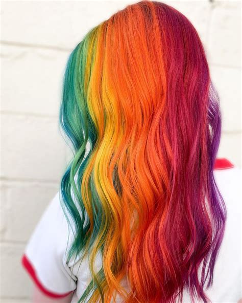 UPDATED: 45 Ways to Rock Rainbow Hair (September 2020)