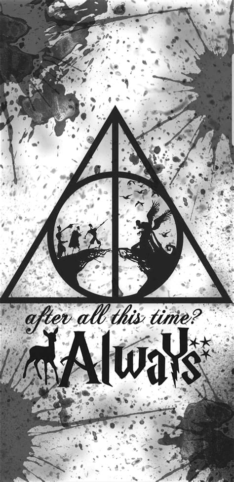 Harry Potter And The Deathly Hallows Symbol Wallpaper