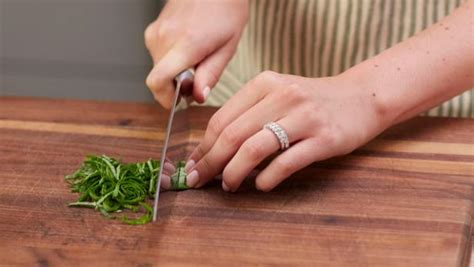 How to Chiffonade Cut Herbs | Food Network