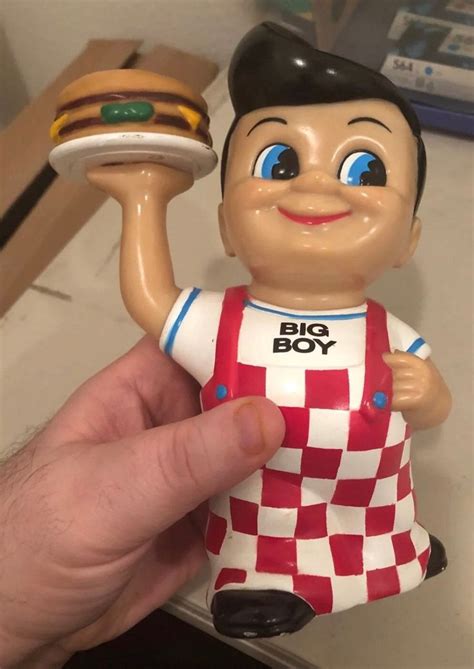 Vintage 1990s Big Boy Burger 8” Figurine | Figurines, Big boys, Collectibles