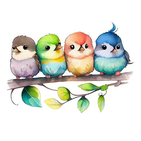 Bird Sitting Clipart