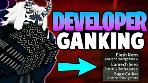 DEVELOPER GANKING | Deepwoken - YouTube