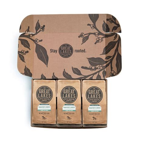 Coffee Of The Month Subscription Box - 3 Pack – Great Lakes Coffee ...