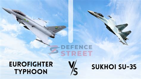 Eurofighter Typhoon Vs. Sukhoi Su-35 Comparison, BVR & Dogfight ...