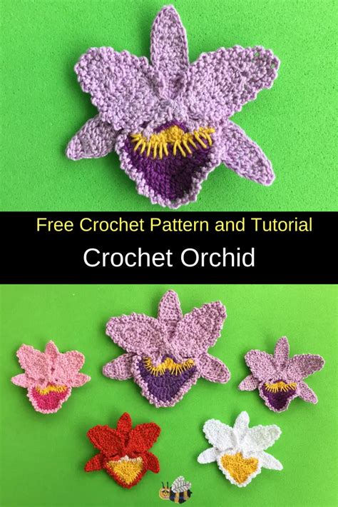 Crochet Orchid Pattern • Kerri's Crochet