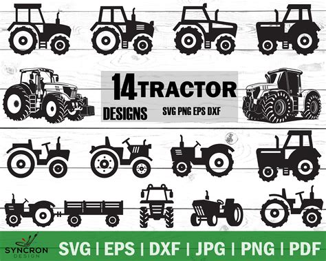 John Deere Green Farm Tractor Svg Graphic Clipart Farming Svg Cricut | The Best Porn Website