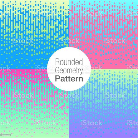 Halftone Pattern Set Stock Illustration - Download Image Now - Green ...